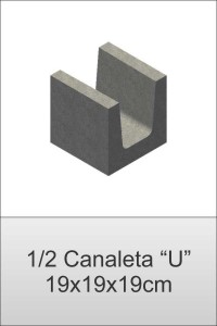 1-2 canaleta U 0,20