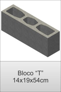 Bloco Estrutural 0,15